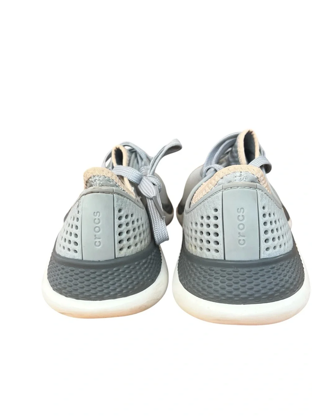 Crocs Literide 360 Pacer Shoes Men's Slate Grey Sneakers Size 9